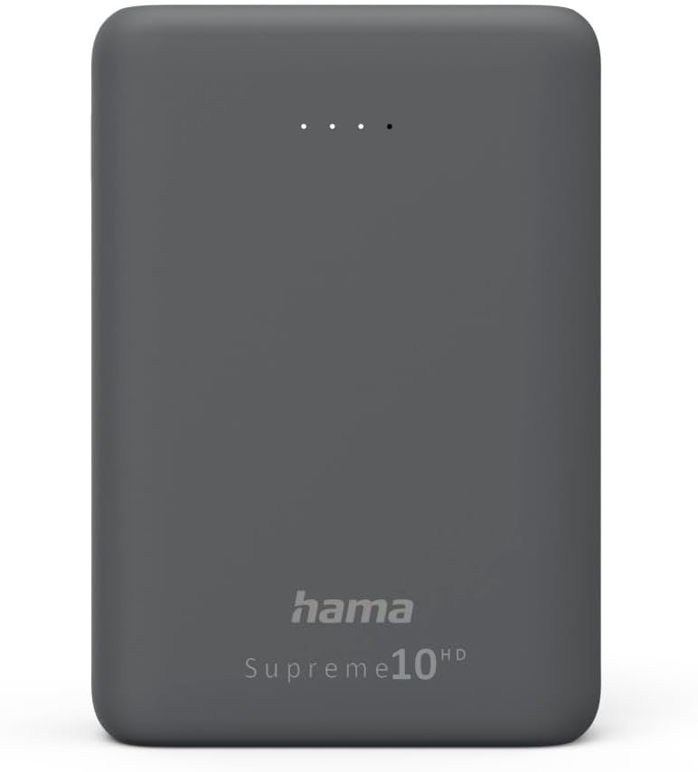 Hama Powerbank Supreme 10000 Mah External Battery With 1 X Usb C 2 X Usb A Power Pack Certified Battery Pack Mobile Phon