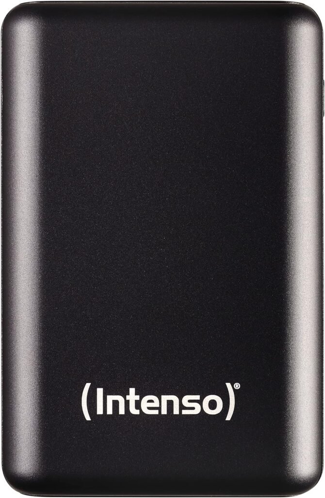 Intenso PD Powerbank A10000 External Battery with Power Delivery (PD) and Quick Charge (QC) (10000 mAh, Suitable for Smartphone, Tablet, MP3 Player, Digital Camera), Anthracite