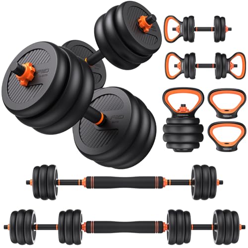 Transform Your Workouts: Discover the Versatility of FEIERDUN Adjustable Dumbbells!