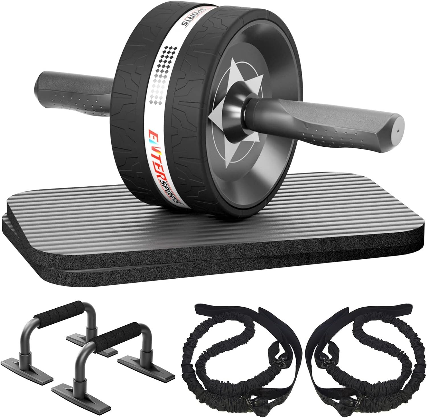 Rev Up Your Core: Unleashing the Power of the EnterSports Ab Rollers Wheel Kit