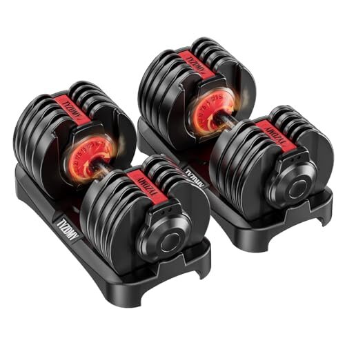Transform Your Workouts: The Ultimate Adjustable Dumbbells Set for Home Strength Training