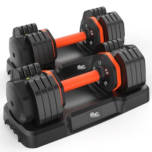 Transform Your Workouts: The Ultimate Adjustable Dumbbells Set Review