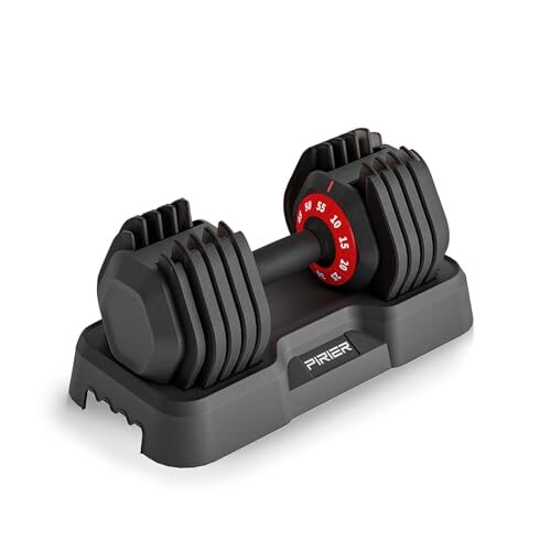 Unlock Strength: The 10-in-1 Adjustable 55LB Dumbbell for Ultimate Workouts!