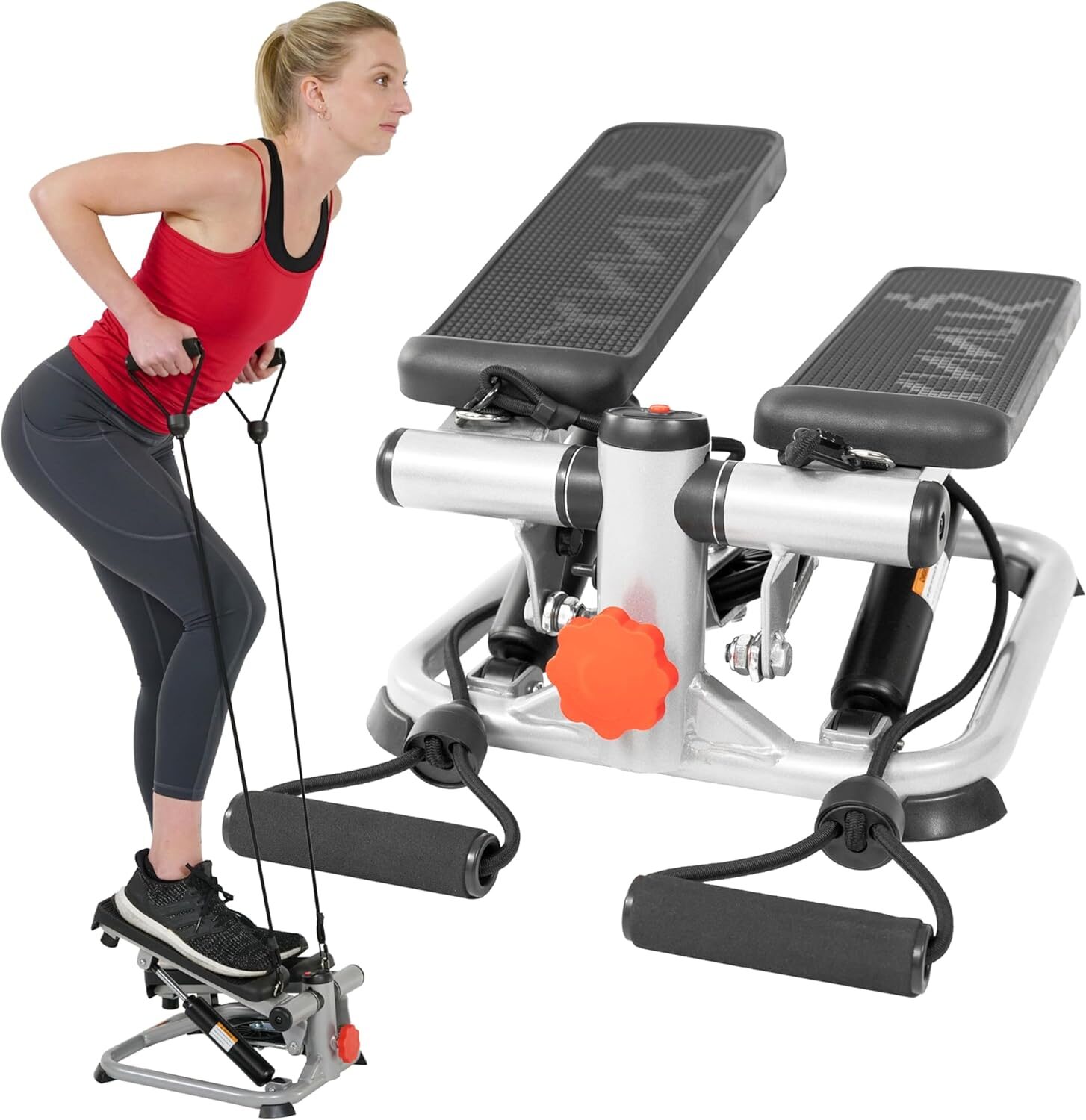 Revitalize Your Fitness Routine with the Sunny Health & Fitness Total Body Smart Stepper Machine!