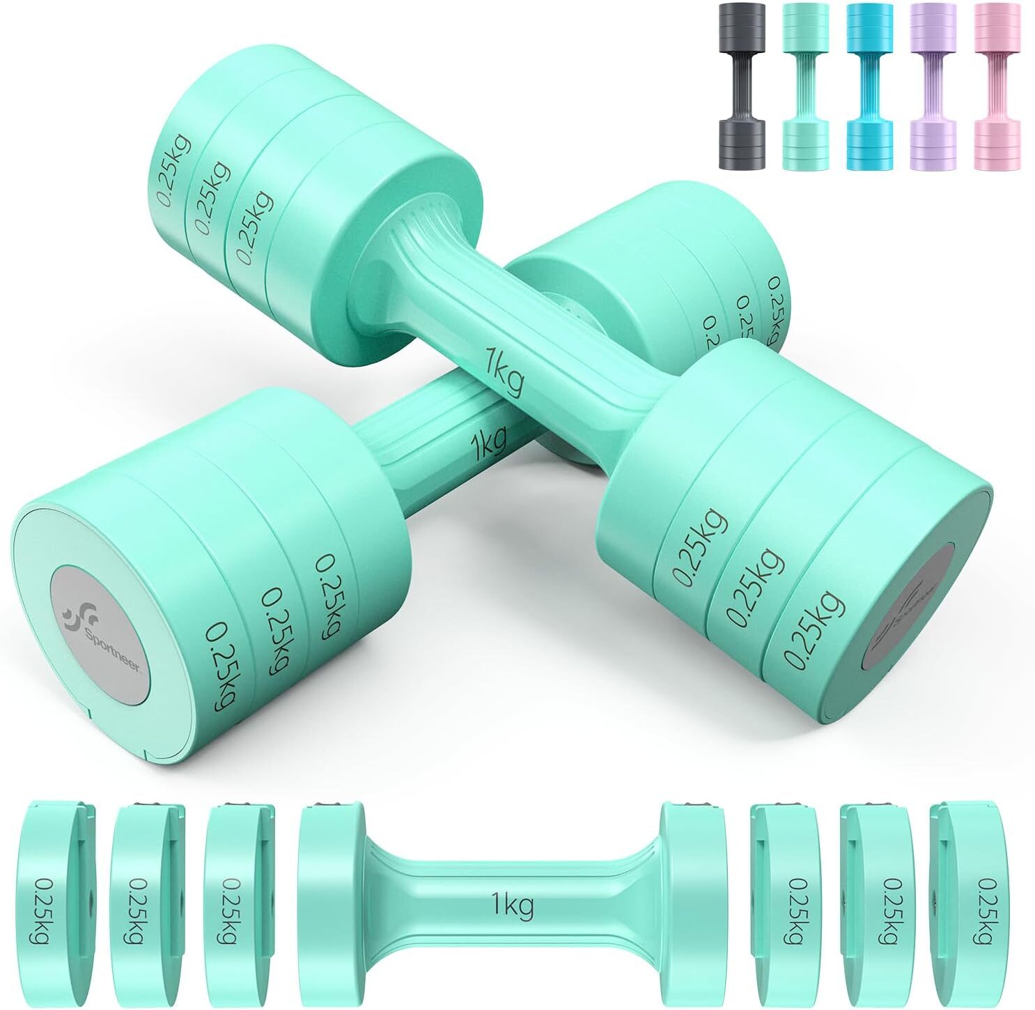 Stay Fit at Home: The Ultimate Sportneer Adjustable Dumbbells Set Review