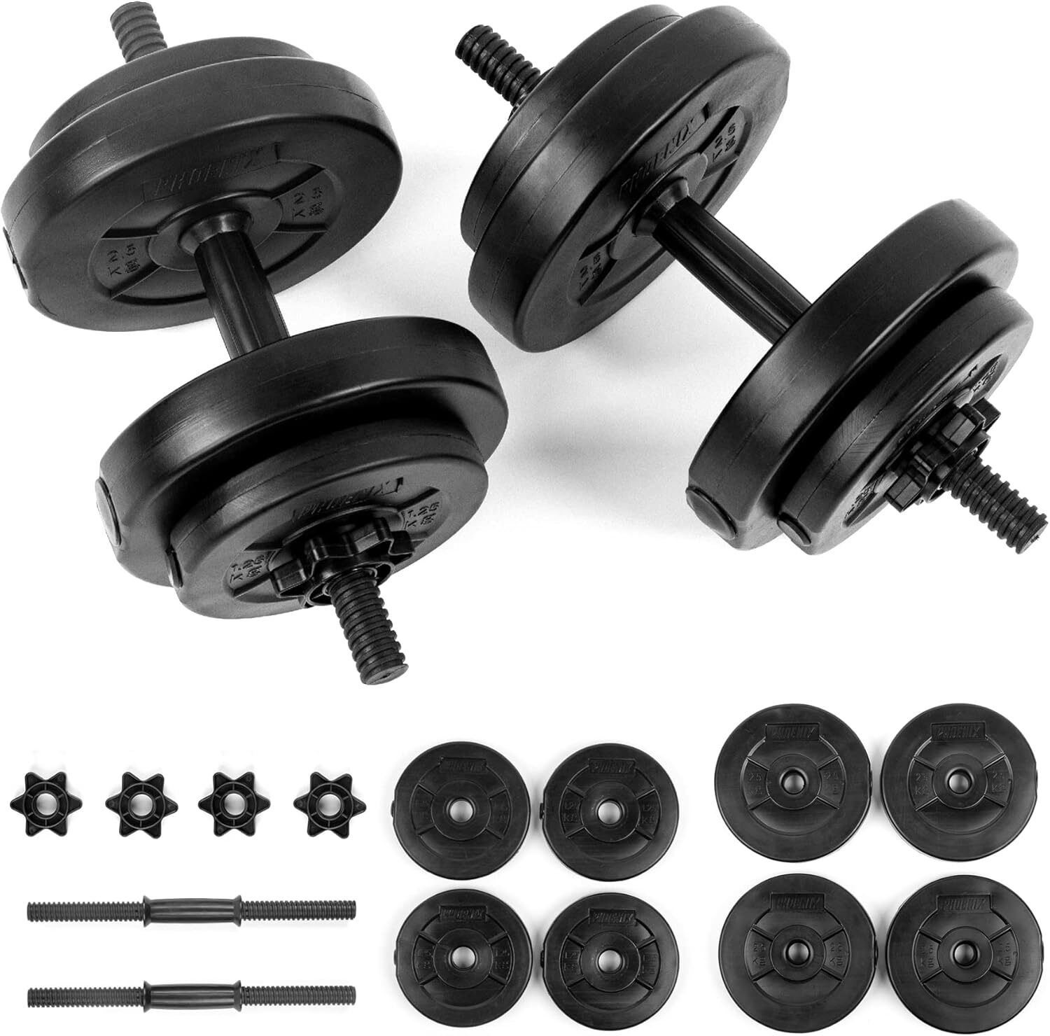 Transform Your Home Workouts: The Phoenix Fitness 15kg Adjustable Dumbbell Set Review