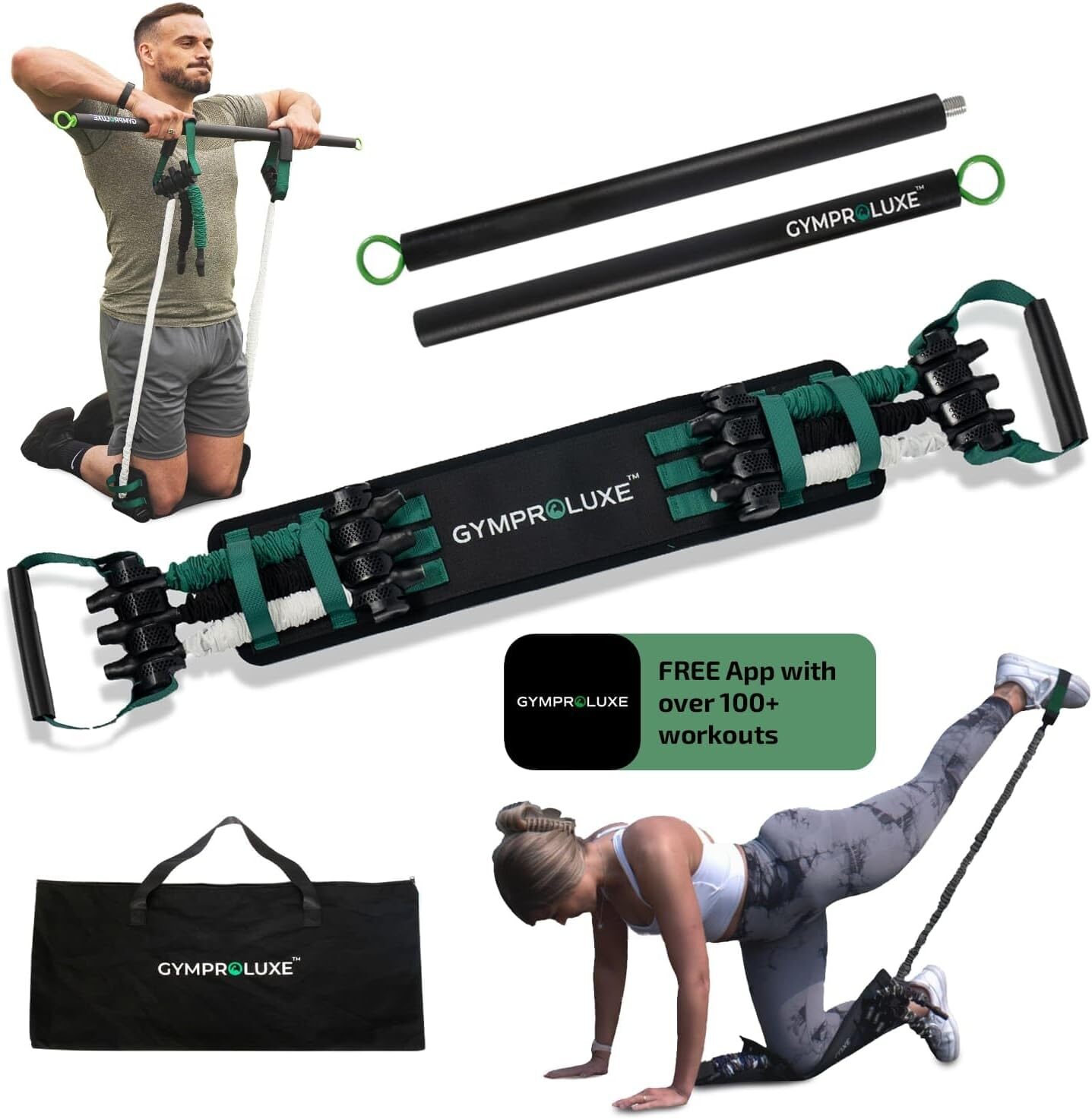 Unleash Your Strength: Gymproluxe Portable Gym Resistance Bands Reviewed!