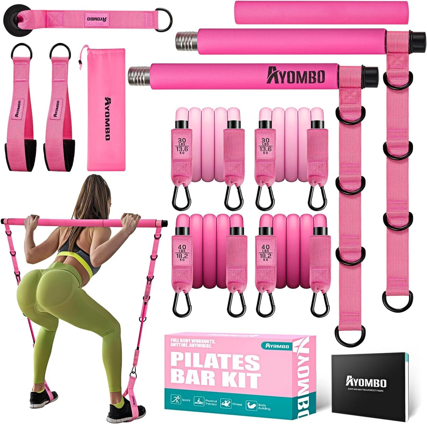 Elevate Your Home Workouts with the Ultimate Pilates Bar Kit!