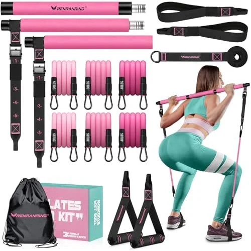 Transform Your Workouts: The Ultimate Pilates Bar Kit with Resistance Bands Review