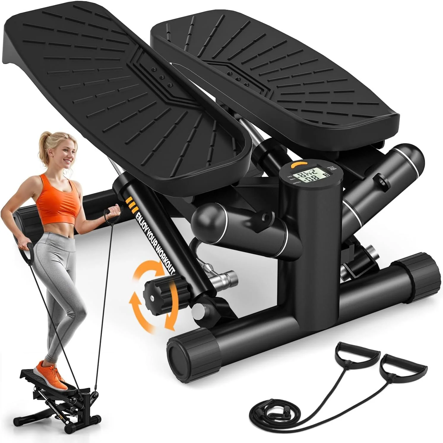 Get Fit at Home: Review of the Vannect Mini Stepper with Resistance Bands