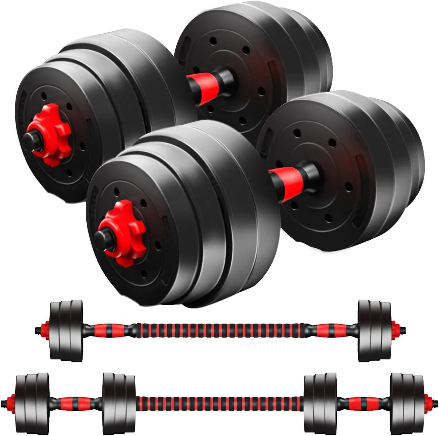 Transform Your Home Workouts: The Ultimate Dumbbell and Barbell Weight Set Review