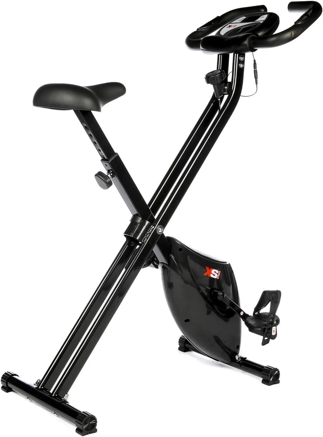 Transform Your Home Workouts with the XS Sports B210 Folding Magnetic Exercise Bike!